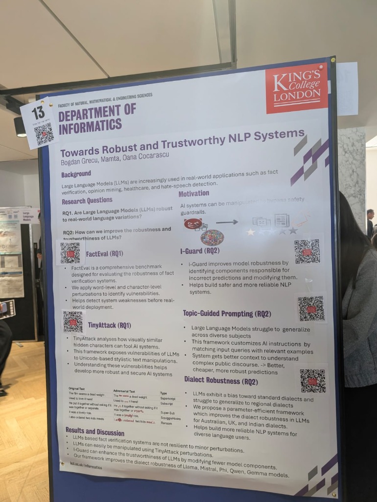 King's Informatics Industry Showcase Photo